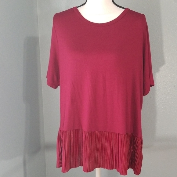 Pebble & Stone Peplum Blouse - Picture 4 of 7